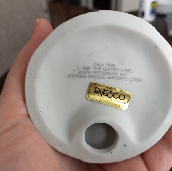 Rare Retired Vintage 1987 The Gifted Line, John Grossman Santa Figurine Enesco - Picture 9 of 9